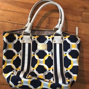 Michael Kors canvas purse